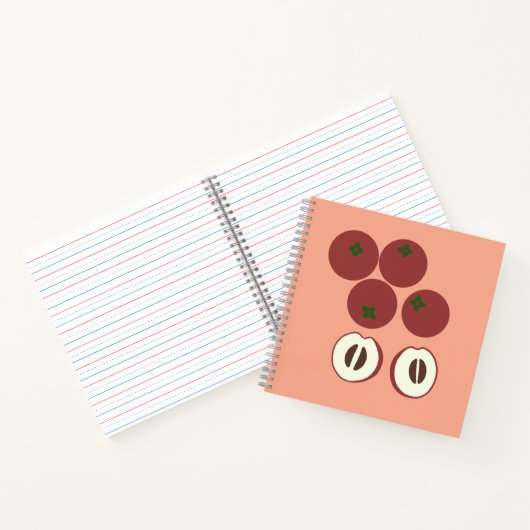 Cahier à spirale Pomme Velours (Intérieur)