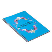 Cahier à spirale pour amoureux de romance (Côté Droit)