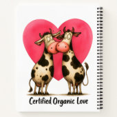 🐄💘 Cahier à spirale pour cœurs Moo-tivés 📝🌱 (Dos)