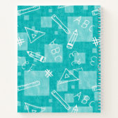 Cahier à spirale pour enfants de retour à l'école (Dos)