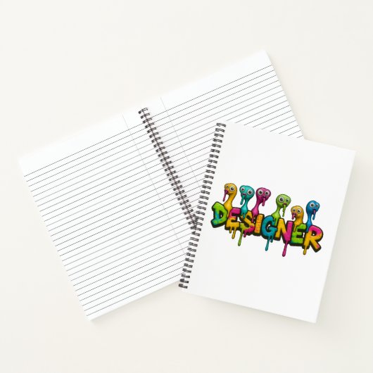 🎨 Cahier à spirale pour esprits créatifs 💡📓 (Intérieur)
