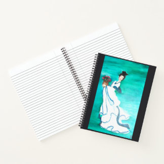 Cahier à spirale pour femme orientale