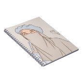 Cahier à spirale pour filles (Côté Droit)