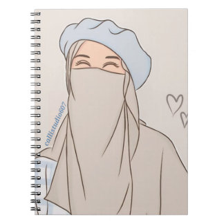 Cahier à spirale pour filles