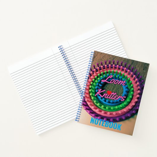 Cahier à spirale pour tricoteuses sur métier (Intérieur)