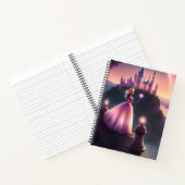 Cahier à spirale Princesse Rose - Envoûtant (Intérieur)
