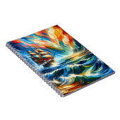 Cahier à spirale Radiant Horizon Clippers (Côté Droit)