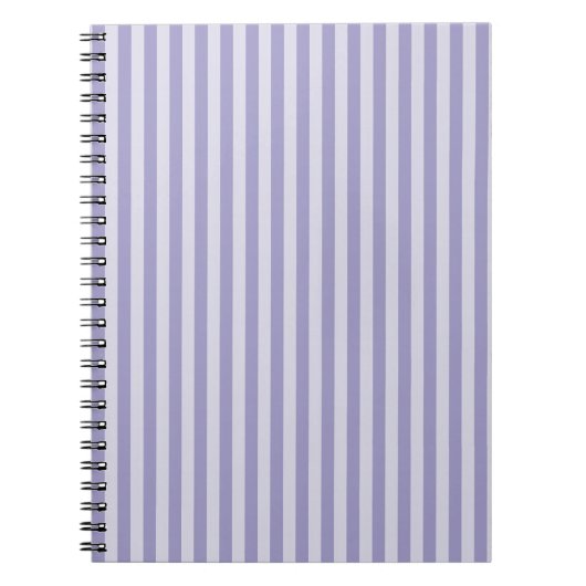 Cahier à spirale rayures violettes (Devant)