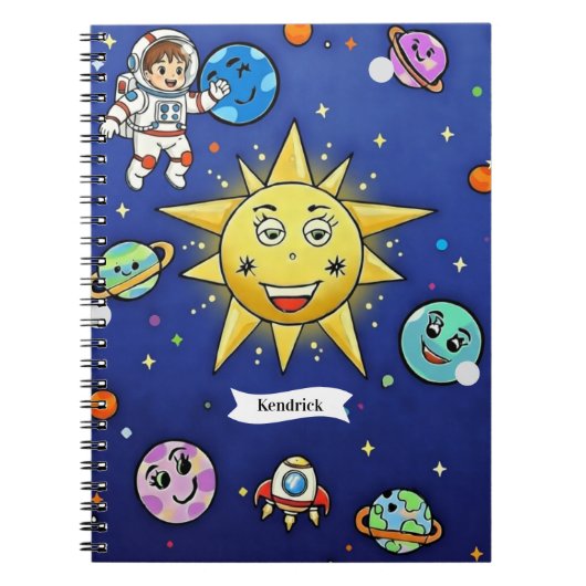 Cahier à spirale Rêves d'enfance (Devant)