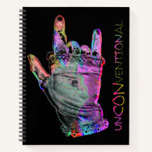 Cahier à spirale Rock Unconventionnel