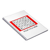 Cahier à spirale Rune (Côté Droit)