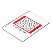 Cahier à spirale Rune (Côté gauche)