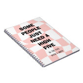Cahier à spirale sarcasique (Côté Droit)
