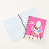 Cahier à spirale Spoiled Kitty (Intérieur)