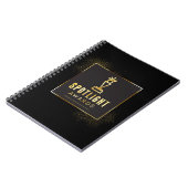 Cahier à spirale Spotlight (Côté gauche)