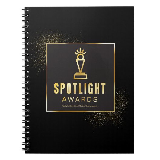 Cahier à spirale Spotlight (Devant)