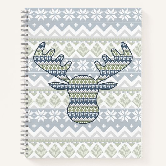 Cahier à spirale Sweater d'hiver (Devant)