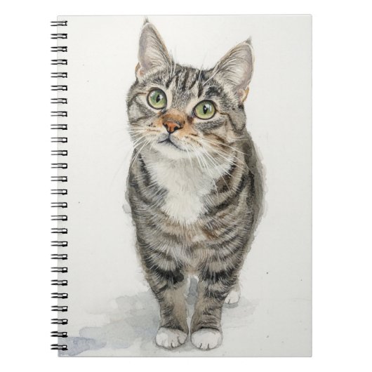 Cahier à spirale Tabby Muse (Devant)