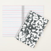 Cahier à spirale tempête de neige (À l'intérieur)
