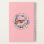 Cahier à spirale thème Halloween (Verso)