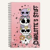 Cahier à spirale thème Halloween (Recto)