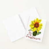 Cahier à spirale Tournesol (Intérieur)