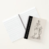 Cahier à spirale universitaire drôle de l'école de (Intérieur)