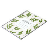 Cahier à spirales (Côté gauche)