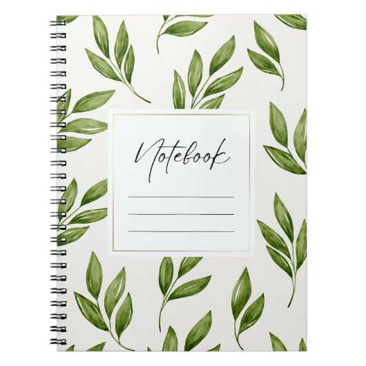 Cahier à spirales (Devant)