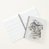 Cahier à spirales à monogramme unique sur le thème (Intérieur)