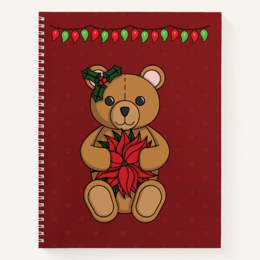 Cahier à spirales Le cadeau de Teddy (Devant)