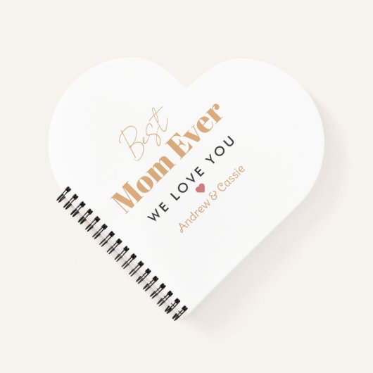 Cahier à spirales Meilleure maman du monde (Devant)