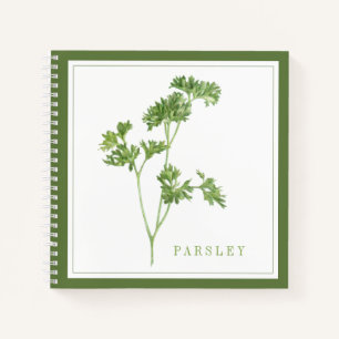 Cahier à spirales PERSIL FRAIS 8,5x8,5 - Vert