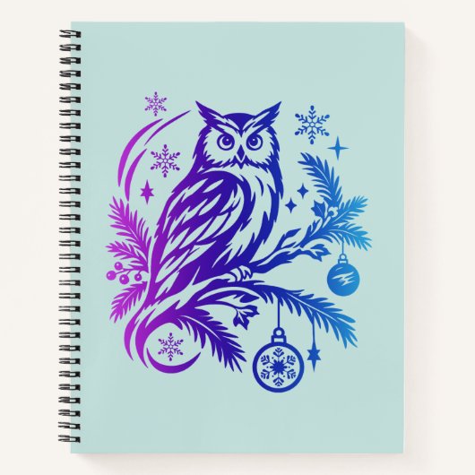 Cahier à thème hivernal (Devant)