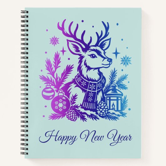 Cahier à thème hivernal (Devant)