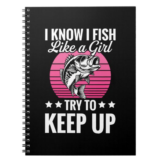 Cahier à thème pêche amusant (Devant)