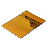 Cahier abstrait jaune (Côté gauche)