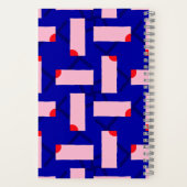 Cahier Abstrait Rose & Bleu Block Theory (Verso)