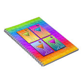 Cahier - Agenda - Journal MARTINIS Pop Art (Côté Droit)