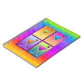 Cahier - Agenda - Journal MARTINIS Pop Art (Côté gauche)