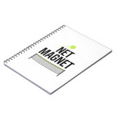 Cahier aimanté drôle pour filet de Pickleball (Côté gauche)