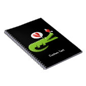 Cahier Alligator amoureux (Côté Droit)