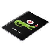 Cahier Alligator amoureux (Côté gauche)