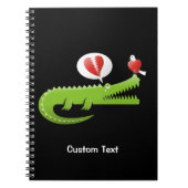 Cahier Alligator amoureux (Devant)