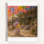 Cahier Alma sous les lanternes de lotus (Devant)