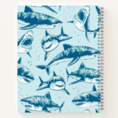 Cahier Aqua Kids motif requin effrayant (Dos)