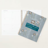 Cahier Aquarelle Fleurs D'automne (Devant avec enveloppe)