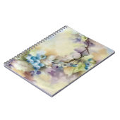 Cahier aquarelle myrtille (Côté gauche)
