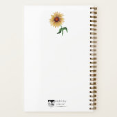 Cahier aquarelle tournesol (Verso)