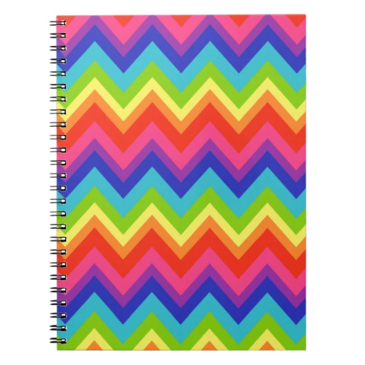 Cahier Arc-en-ciel brillant (Devant)